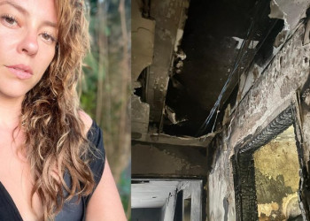 Casa de atriz Paolla Oliveira pega fogo após pane elétrica